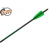 Стрела арбалетная карбоновая Centershot Toxic Carbon 20" Half Moon Nock