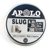 Пули для пневматики Apolo Slug 6,35мм 2,14гр 200шт