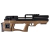 Пневматическая винтовка Krugergun Снайпер 5.5 мм Буллпап (300 мм, резервуар 380, прямоток, штатный взвод, регулируемый тыльник, дерево)