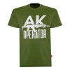 Футболка с принтом АК operator Gen2 мужская, олива, размер XXL