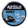 Пули для пневматики APOLO Domed 6,35 мм 2,13гр (200 шт)