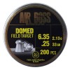 Пули для пневматики APOLO AIR BOSS Domed 6,35 мм 2,13гр (200 шт)