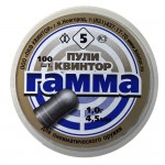 Пули для пневматики "Гамма" кал 4,5мм,1,0 гр (100шт/уп)