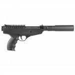 Пневматический пистолет Black Strike S02 4.5 мм (3 Дж, приклад)