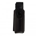 Чехол для ношения баллончиков 75-65 мл кожа коричневый с двойной заклепкой