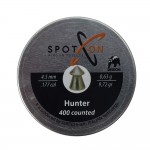 Пули SPOTON Hunter 4,5мм 0.63g (400 шт)