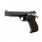 Пневматический пистолет Borner P210-S 4.5 мм (серебристый, Blowback)