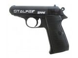 Пистолет пневматический Stalker S PPK (аналог Whalter PPK/S) 4,5мм (металл, черный)