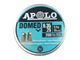 Пули для пневматики APOLO Domed 6,35 мм 2,2гр (200 шт)