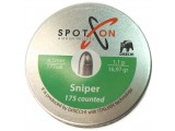 Пули SPOTON Sniper 4,5мм 1.10g (175 шт)