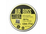 Пули для пневматики Apolo Air Boss Match 4,5мм 0,55гр 500шт 