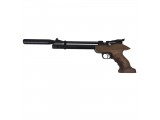 Пневматический пистолет ZR Arms PP800R, ствол 238 мм (дерево, PCP, редуктор) 4,5 мм