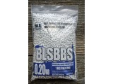 Шарики для страйкбола BLS 0,20 (1кг/уп, белые)