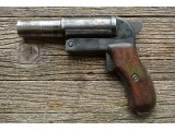 Пистолет сигнальный ВПО-524 деревянная рукоять (Ракетница СПШ-44 под капсюль жевело)