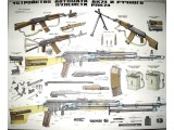 Плакат "Устройство автомата АК-74 и ручного РПК-74" на 2-х листах