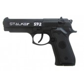 Пистолет пневматический Stalker S 92 (аналог Beretta 92) 4,5мм (металл, черный)