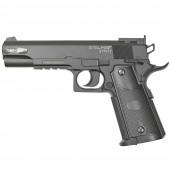 Пистолет пневматический Stalker S 1911T (Colt 1911) 4,5мм (пластик, черный)
