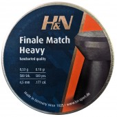 Пули для пневматики H&N Finale Match Heavy 4,49мм 0,53гр. (500 шт) 