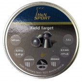 Пули для пневматики H&N Field Target 4,5мм 0,55гр. (500 шт) 