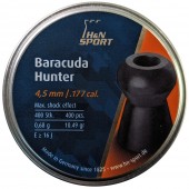 Пули для пневматики H&N Baracuda Hunter 4,5мм 0,68гр. (400 шт.) 