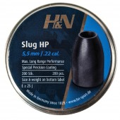 Пули для пневматики H&N Baracuda Slug HP кал. 5,51мм 1,62г (200 шт)