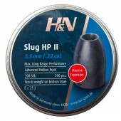 Пули для пневматики H&N Baracuda Slug HP II кал. 5,53мм 1,62г (200 шт)