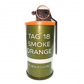 Граната ручная имитационная TAG-18 дымовая Оранжевая