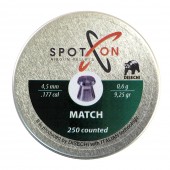 Пули SPOTON Match 4,5мм 0.60g (250 шт)