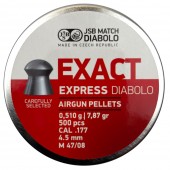 Пули для пневматики JSB Exact Express Diabolo 4,52мм 0,51гр. (500шт) 