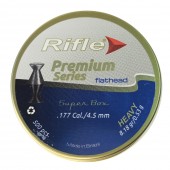 Пули для пневматики RIFLE Premium Series Flathead Heavy 4,5 мм 0,53гр (500 шт)