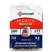 Пуля пневматические Crosman Wadcutter, 4,5 мм, 7,4гран (500 шт)