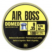 Пули для пневматики Apolo Air Boss Domed 9мм 5,3гр (100шт)