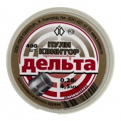 Пули для пневматики "Дельта" 4,5мм 0,28гр (400шт)