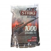 Шарики для страйкбола Azot Strike 6 мм 0,38 г (1 кг, белый)