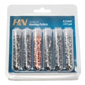 Набор пуль H&N Hunting Pellets Set 4,5 мм (6 видов, 215 шт)