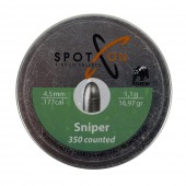 Пули SPOTON Sniper 4,5мм 1.10g (350 шт)