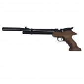 Пневматический пистолет ZR Arms PP800R, ствол 238 мм (дерево, PCP, редуктор) 4,5 мм