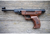 Пистолет пневматический BLOW H-01 пластик под дерево кал. 4,5мм