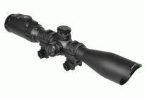 Прицел LEAPERS Accushot Tactical 1.5-6x44 Mil-dot, 30 мм, подсв.36цв, сетка-нить,кольца