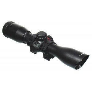 Прицел оптический Leapers 4x32 Compact Sport Mil-Dot (с подсветкой кр./зел.) (SCP-432MDLDTS)