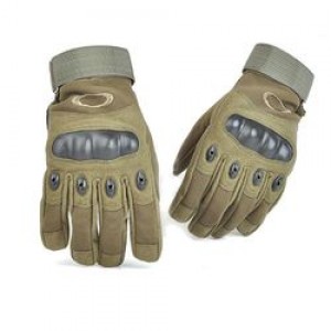 Перчатки тактические армейские Oakley Pilot Gloves зеленые