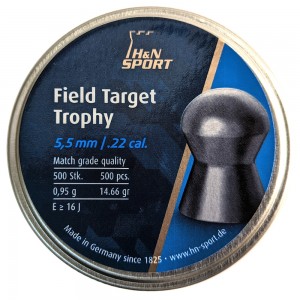 Пули для пневматики H&N Field Target Trophy 5, 53 мм 0, 95г (500шт)