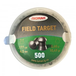 Пули Люман Field Target 4, 5мм 0, 68г (500шт)