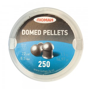 Пули Люман Domed Pellets 5, 5мм 1, 1г (250шт)