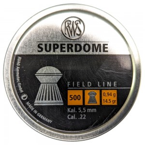 Пули для пневматики RWS Superdome 5, 5мм 0, 94гр (500шт)