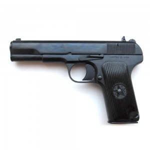 Оружие списанное охолощенное ТТ-33-О (пистолет Токарева) под патрон 7, 62х25