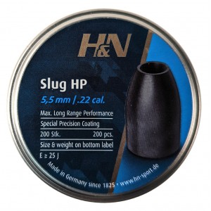 Пули для пневматики H&N Baracuda Slug HP кал. 5, 51мм 1, 49г (200 шт)