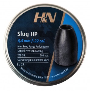Пули для пневматики H&N Baracuda Slug HP кал. 5, 51мм 1, 94г (200 шт)