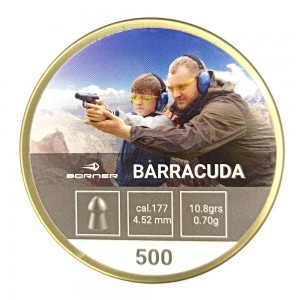 Пули Borner Barracuda 4, 5 мм 0.70 г 500 шт