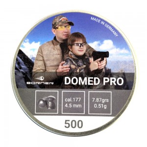 Пули Borner Domed Pro 4, 5 мм 0.51 г 500 шт